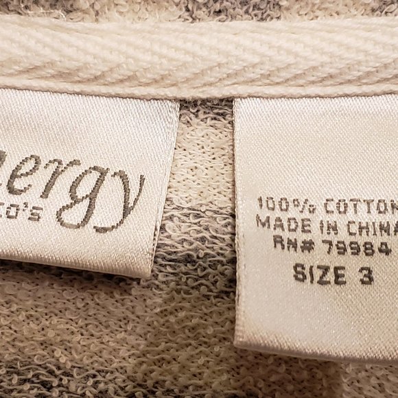 Chico's Zenergy Gray and Alabaster Cardigan - Picture 4 of 7